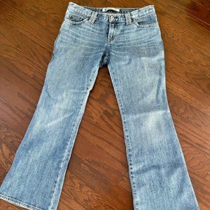 GAP ladies denim pants, sz 10, vintage low rider, boot cut